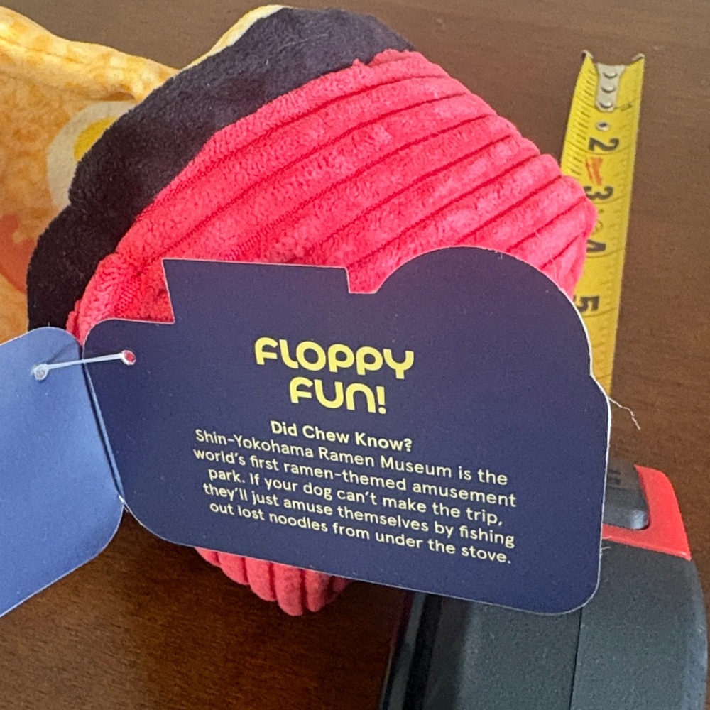 Bark Vibrant Ramen Dog Toy - Picture 5 of 6